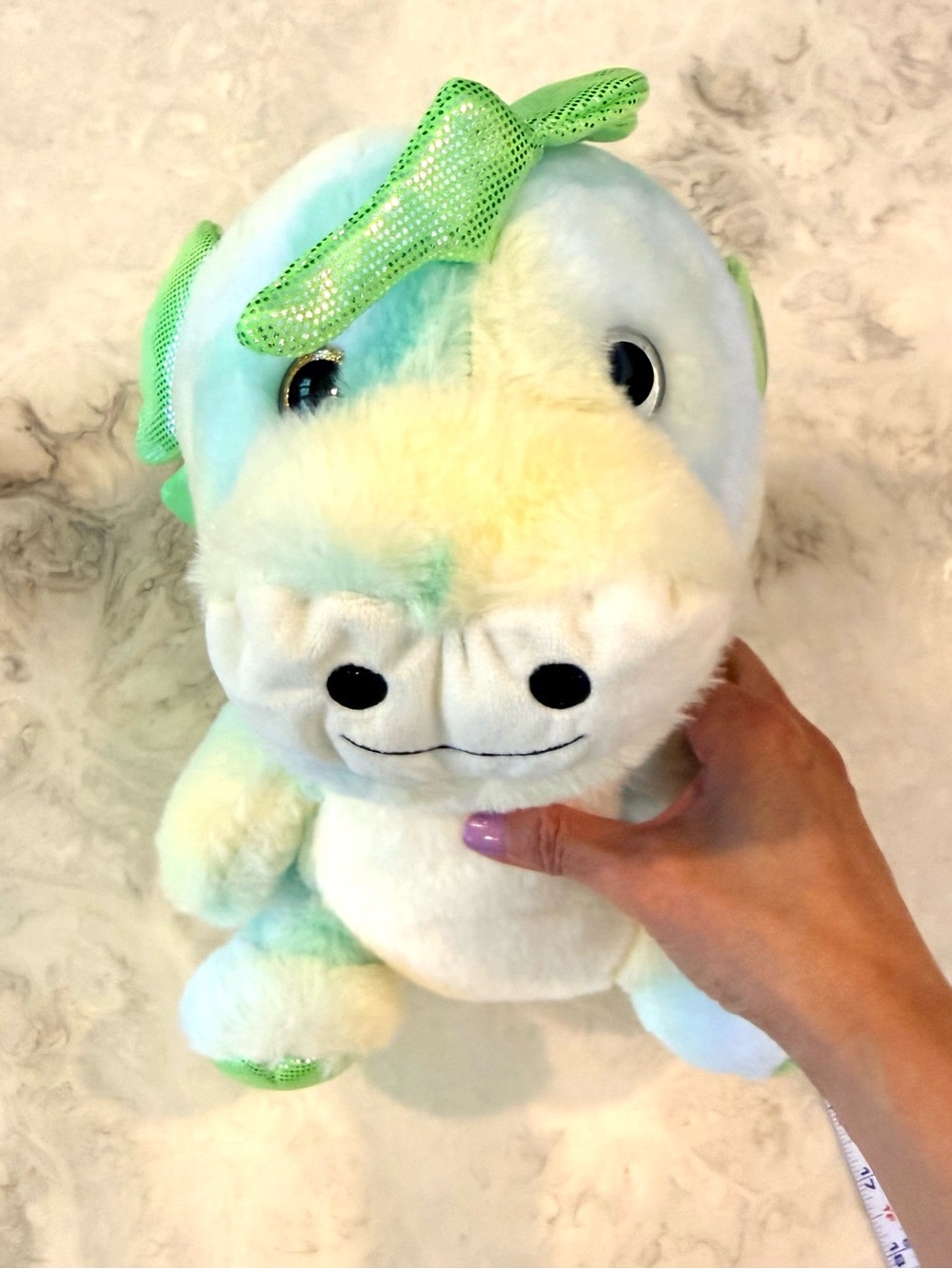 NWT Noah's Ark Animal Workshop Green Dragon Washable Plush